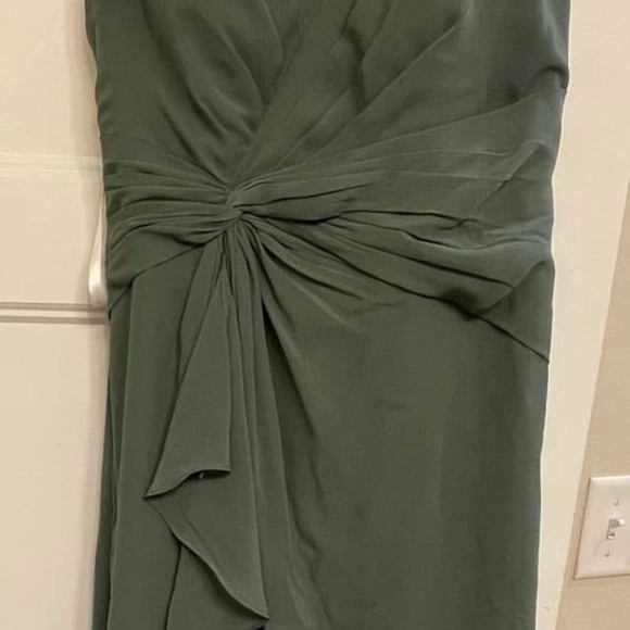 Azazie Emerald, Size 8, Eucalyptus - Picture 1 of 2
